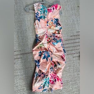 Nicole Miller Floral Printed Knee length Darby Dress in size 4